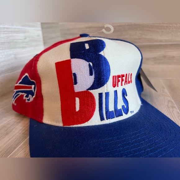 NWT Buffalo Bills SnapBack Hat Football New York DeadStock Colorblock - Picture 1 of 7